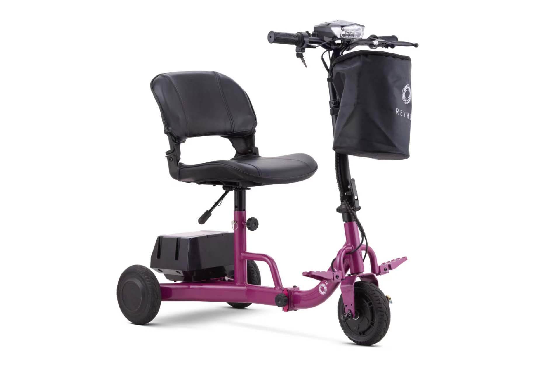 Reyhee Triad | Light Folding Electric Mobility Scooter - Mobility Daddy