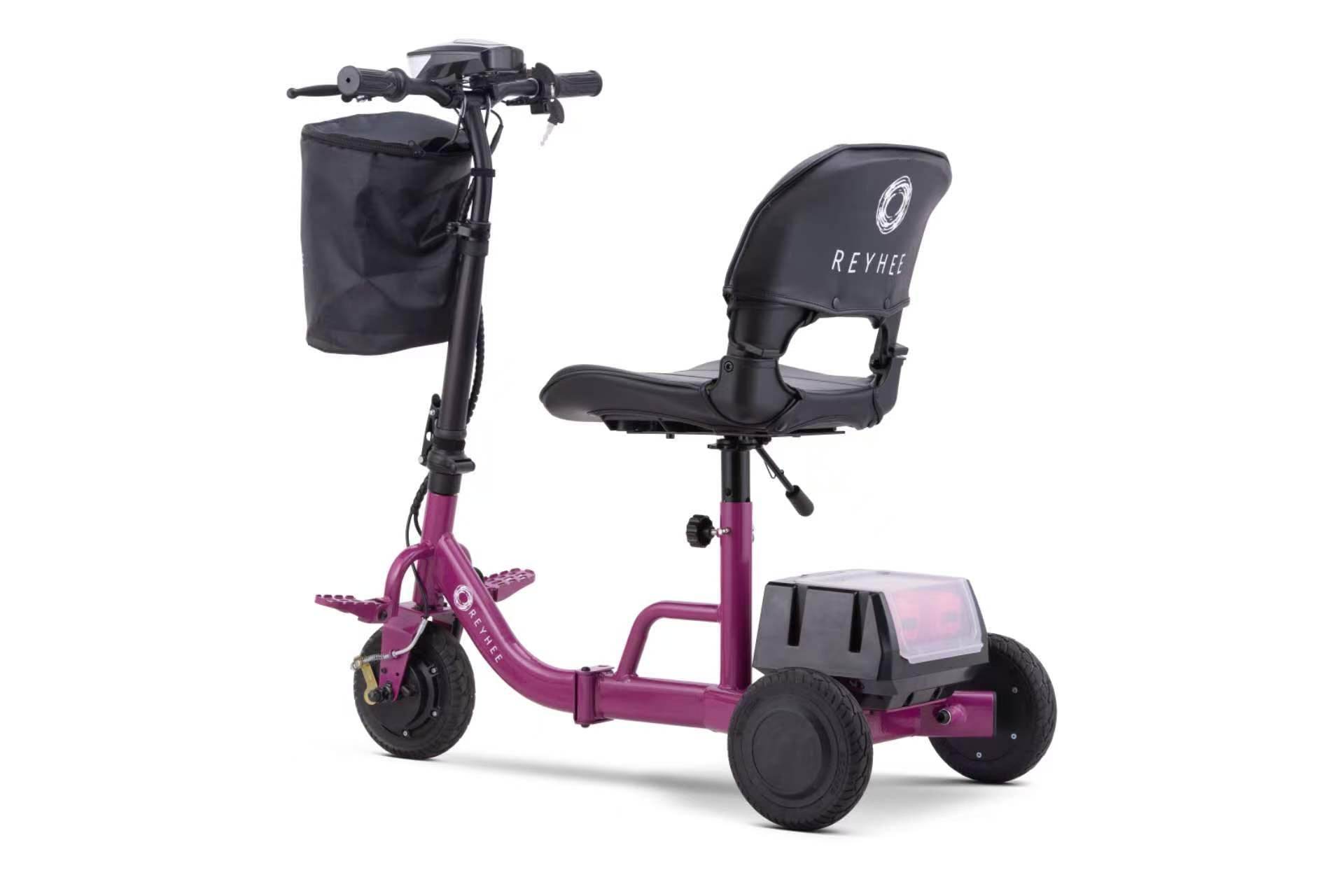 Reyhee Triad | Light Folding Electric Mobility Scooter - Mobility Daddy