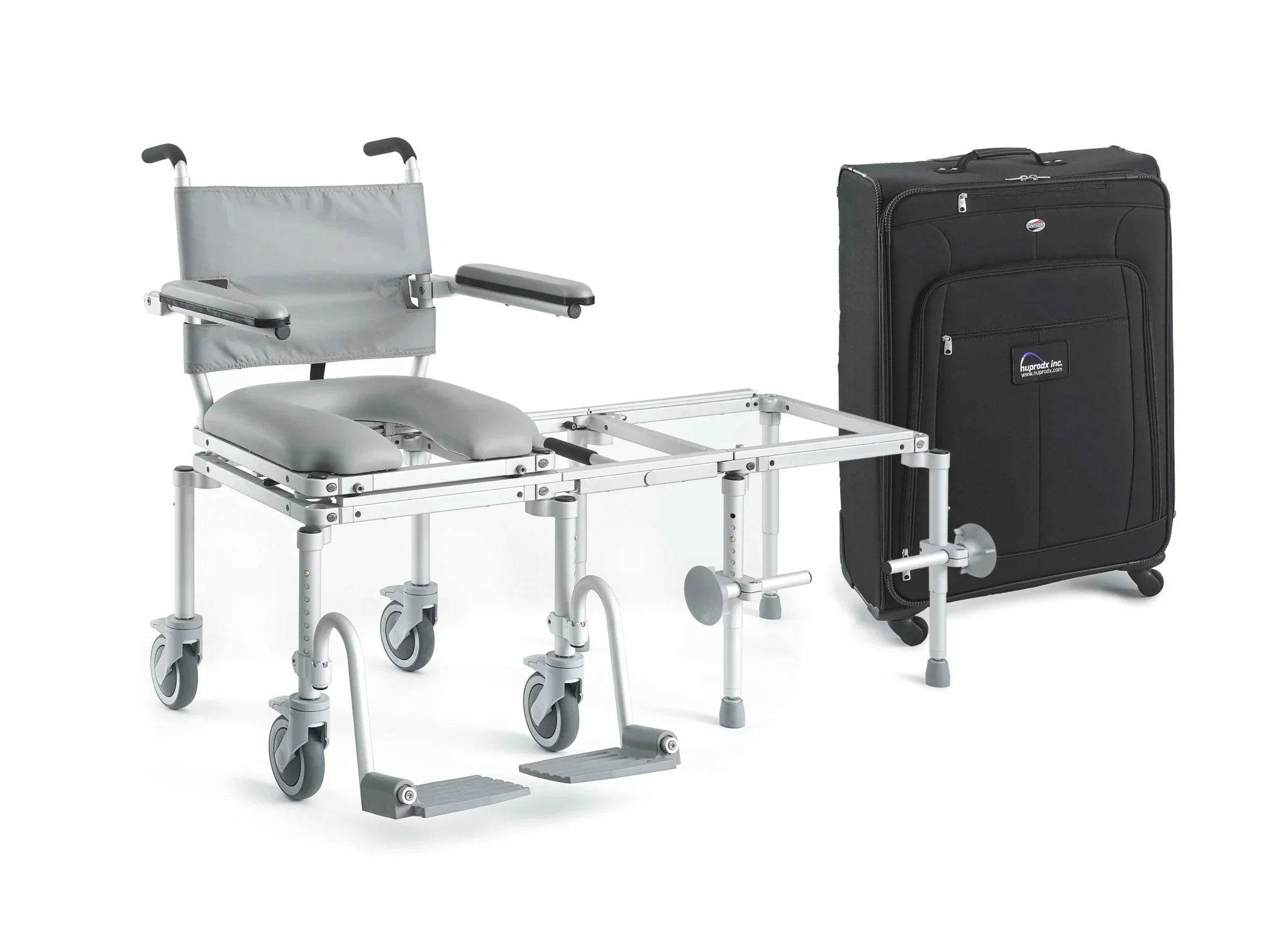 Nuprodx MC6000TX | Compact Sliding Chair with Travel Cases - Mobility Daddy