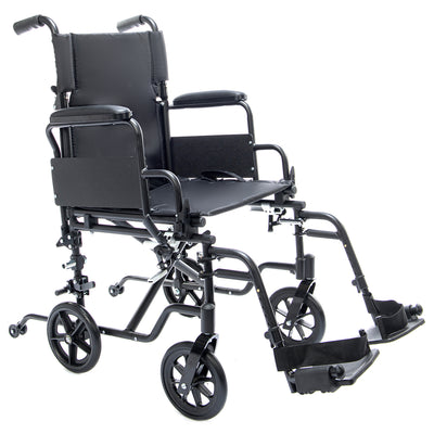 Protekt Cambria | High Strength Lightweight Convertible Transport Chair/Wheelchair