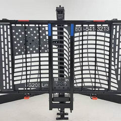 Wheelchair Carrier | Patriotic Electric Lift | Model US208 - Mobility Daddy