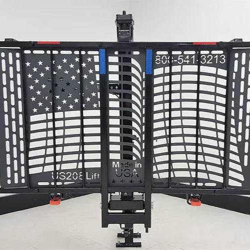 Wheelchair Carrier | Patriotic Electric Lift | Model US208 - Mobility Daddy