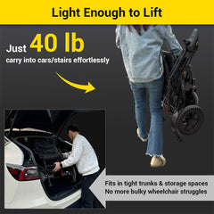 EASWE | A10 Lightweight Folding Powerchair