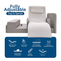 EZLift Bed Elevra Rotating Bed