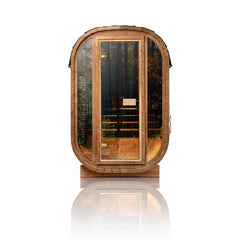 Auris One Luxury Outdoor Cedar Sauna | Orivon Wellness
