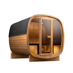 Auris Two Luxury Outdoor Cedar Sauna | Orivon Wellness