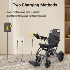 EASWE | A10 Lightweight Folding Powerchair