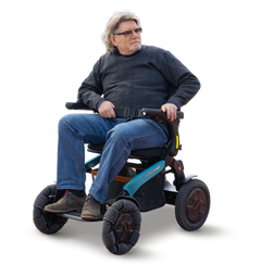 Robooter E60 Pro-A All-Terrain Electric Wheelchair – Dual Motor