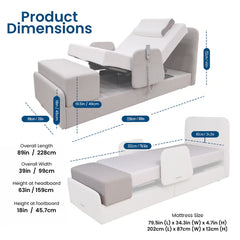 EZLift Bed Elevra Rotating Bed