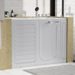 EMPAVA | 54" Alcove Soaking Walk-in Tub with Right Drain - Mobility Daddy