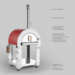 Empava Outdoor Wood-Fired Pizza Oven | Model EMPV-PG06 - Mobility Daddy