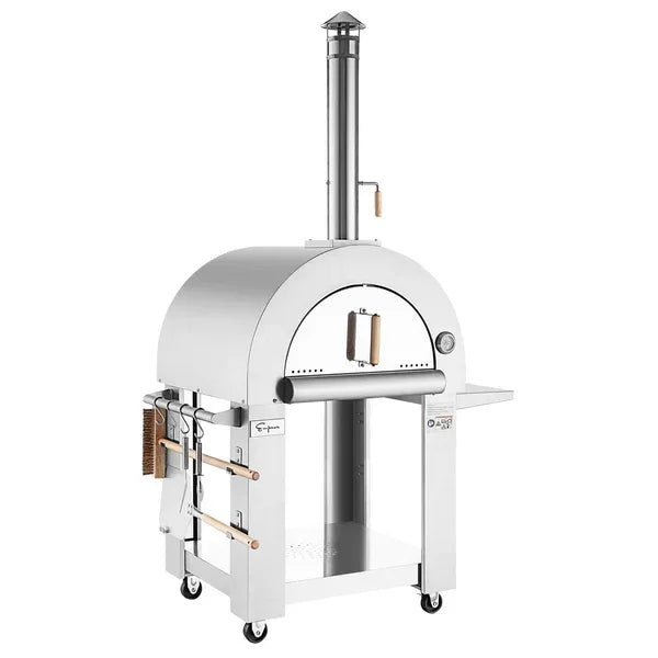 Empava Outdoor Wood-Fired Pizza Oven with Side Table | Model EMPV-PG05 - Mobility Daddy