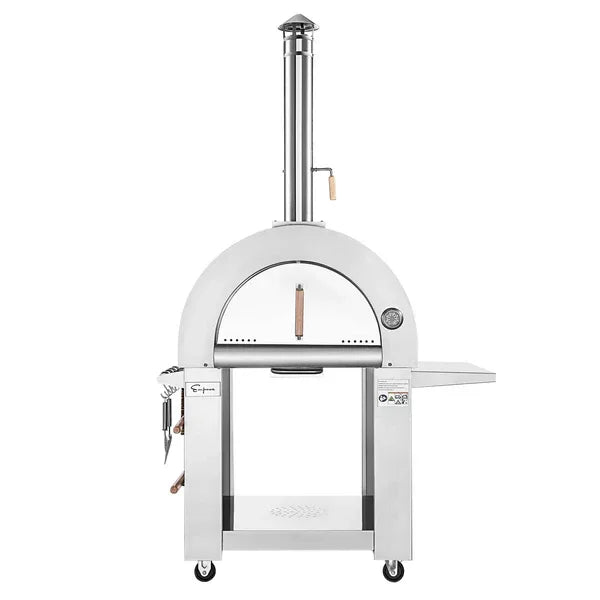 Empava Outdoor Wood-Fired Pizza Oven with Side Table | Model EMPV-PG05 - Mobility Daddy