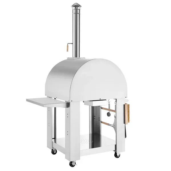 Empava Outdoor Wood-Fired Pizza Oven with Side Table | Model EMPV-PG05 - Mobility Daddy