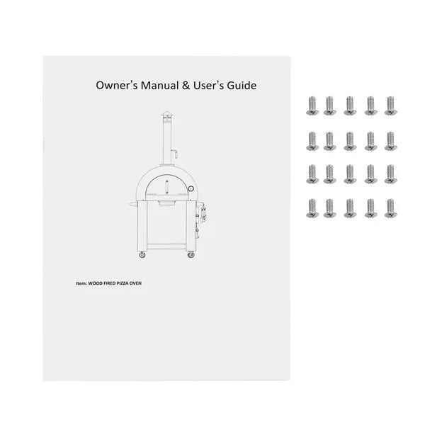 Empava Outdoor Wood-Fired Pizza Oven with Side Table | Model EMPV-PG05 - Mobility Daddy