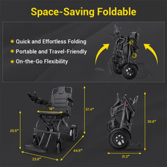 EASWE | A10 Lightweight Folding Powerchair