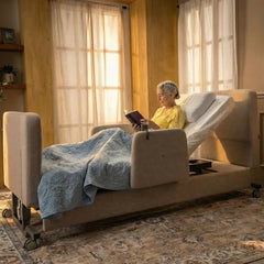 EZLift Bed Elevra Deluxe Rotating Hi-Lo Lift Bed