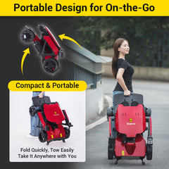 EASWE Model L10 | Smart Foldable Powerchair with 3D Comfort Seating