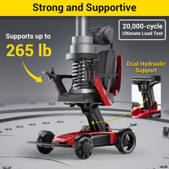 EASWE Model L10 | Smart Foldable Powerchair with 3D Comfort Seating