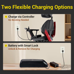 EASWE Model L10 | Smart Foldable Powerchair with 3D Comfort Seating