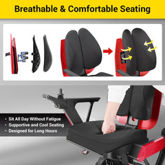 EASWE Model L10 | Smart Foldable Powerchair with 3D Comfort Seating