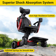 EASWE Model L10 | Smart Foldable Powerchair with 3D Comfort Seating