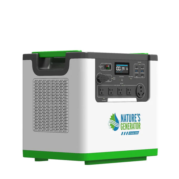 Nature's Generator Lithium 3600 Power Station | Nature's Generator | NGLGN36