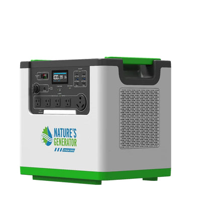 Nature's Generator Lithium 3600 Solar Generator | Nature's Generator | NGL36AUF2