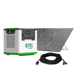 Nature's Generator Lithium 3600 Solar Generator | Nature's Generator | NGL36AUF2