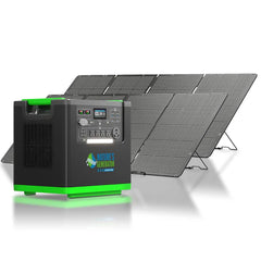 Nature's Generator Lithium 6000 with Solar Panel | Nature's Generator | NGLSXAU