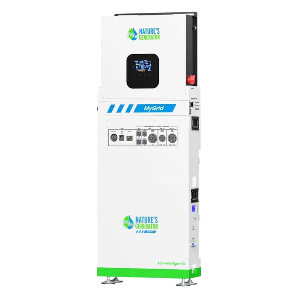 MyGrid 10K Solar Generator for Home | Nature's Generator | NGMGTNAUA