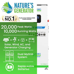 MyGrid 10K Whole Home Generator | Nature's Generator |NGMGTN