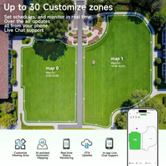 BESTMOW |Titan-100 Robotic Lawn Mower - Mobility Daddy