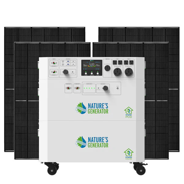 Powerhouse Gen 2 Whole Home Solar Generator | Nature's Generator | NGPHAU