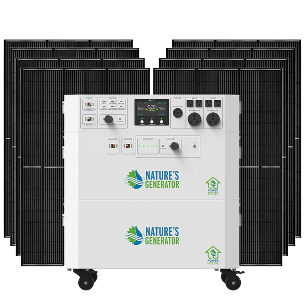 Powerhouse Gen 2 Whole Home Solar Generator | Nature's Generator | NGPHAU