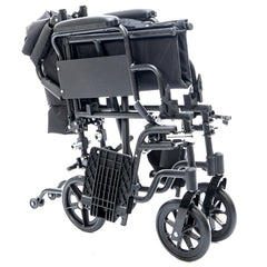 Protekt Cambria | High Strength Lightweight Convertible Transport Chair/Wheelchair