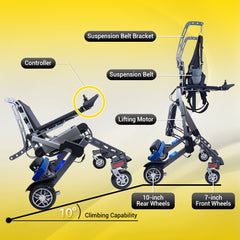EASWE Model S10 | Standing Electric Wheelchair for Rehabilitation & Mobility Training