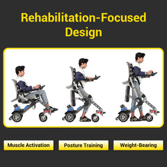 EASWE Model S10 | Standing Electric Wheelchair for Rehabilitation & Mobility Training