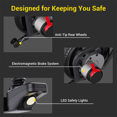 EASWE Model D10 | Foldable Lightweight Electric Wheelchair