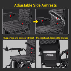 EASWE Model D10 | Foldable Lightweight Electric Wheelchair
