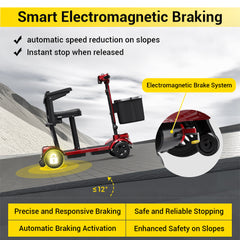 EASWE Model M10 | Foldable Lightweight Electric Mobility Scooter
