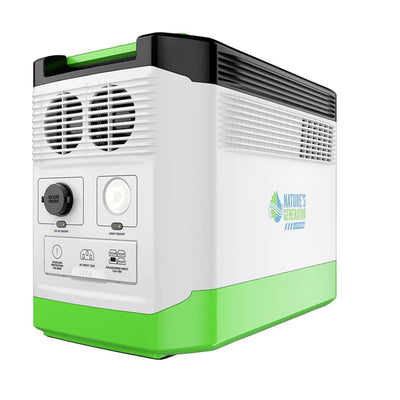 High Capacity Lithium 1800 Solar Generator | Nature's Generator | NGLGNAU